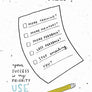 encouragement wildflower seed paper card for mental health